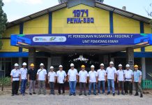 Tukar Ilmu, Tim Teknik Kebun Cikumpay Kunjungi Pabrik Karet Reg.7