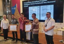 Provinsi Lampung Raih Sertifikat Akreditasi A untuk Program Pelatihan Teknis Pariwisata dan Ekonomi Kreatif