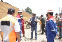 Pemprov Lampung dan PT Pertamina Geothermal Energy Tinjau Perbaikan Jalan Talang Padang-Ngarip