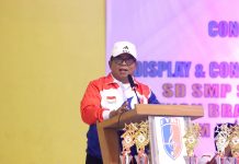 Samsudin Buka Kejuaraan Gubernur Cup VIP Marching Band Competition 2024