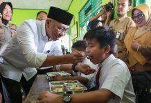 Mirza Tinjau Program Makan Bergizi Gratis