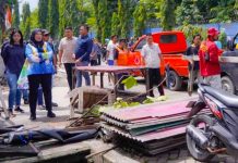 Walikota Eva Bersama Pelindo Tangani Banjir