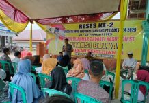 Tondi Serap Aspirasi Warga Sukaraja Gedong Tataan