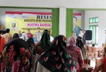 Warga Usulkan Perbaikan Jalan di Reses Mustika Bahrum