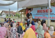 Mohammad Reza Reses di Desa Wiyono