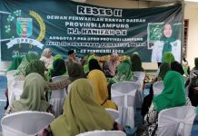 Hanifah Reses, Muslimat NU Pesawaran Minta Pembinaan UMKM dan KWT