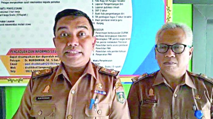 Ahmaludin, Kepala Bidang Pendidikan Dasar