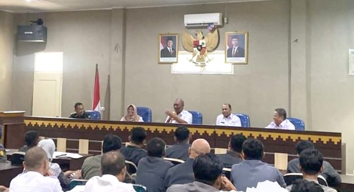 Rapat koordinasi evaluasi Luas Tambah Tanam ( LLT)