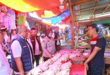 Polda Lampung Sidak Pastikan Stok Ketersediaan Dan Harga Stabil