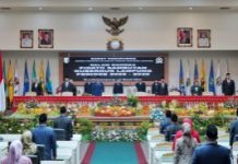 DPRD Lampung Gelar Paripurna Sambutan Perdana Gubernur Lampung Periode 2025-2030