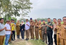 Lesty Putri Utami Cek Penanganan Banjir di Lamsel