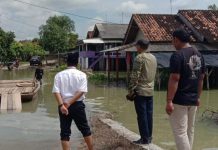 Sekretaris Komisi IV DPRD Lampung Sidak Pembangunan Jembatan Way Bungur