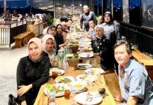 Dosen Fakultas Hukum UTB Lampung Buka Puasa Bersama di Alam Kuring