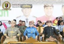 Ketua dan Sekwan DPRD Lampung Kompak Hadiri Blanghikhan