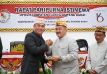 Paripurna HUT Ke-16 Tubaba, “Melanjutkan Langkah Menuju Tubaba”