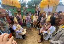 Ketua KPU RI Resmi Masuk Adat Lampung Abung Siwo Migo