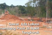 Gawat! Ada Lokasi Penambang Pasir Di Bukit Tengkorak ini “Kata Ditpam BP Batam”