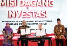 Transaksi Misi Dagang Jatim–Lampung Tembus Rp1 Triliun