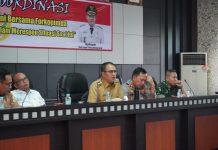 Bupati Tubaba Pimpin Rakor Tim Kewaspadaan Dini Bersama Forkopimda