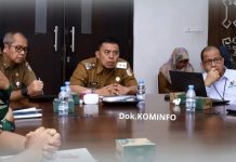 Wabup Tulang Bawang Ikuti Rakor Bahas Inflasi Nasional