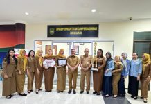 Disperindag Batam Raih Juara Lomba Gerak Jalan HUT RI ke-80