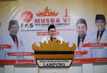 Musda VI PKS Bandar Lampung Siap Kolaborasi dan Sinergi