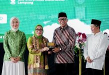 Gubernur–Wagub Hadiri Pelantikan Muslimat NU Se-Lampung