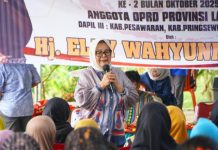 Elly Wahyuni Tekankan Pentingnya Adab Sejak Dini di Pesawaran