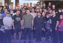 Sekwan Lampung Ikut Lari Pagi Bersama AHY