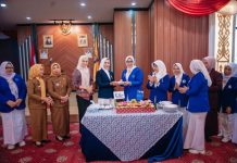 HUT ke-51 IWAPI, Ketua TP PKK Lampung Tekankan Pentingnya Adaptasi Digital Pengusaha Perempuan