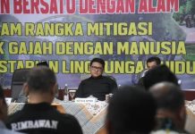 Ahmad Giri Akbar Hadiri Gerakan Bersatu Alam di TNWK