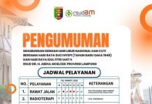 RSUDAM Pastikan Layanan Kesehatan Tetap Optimal Selama Libur Idul Fitri 2026