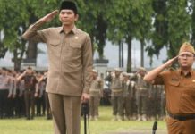 Ade Utami Ibnu Pimpin Upacara
