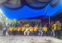 Darlian Pone Tekankan Soliditas Saat Buka Muscam Golkar Kasui