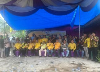 Darlian Pone Tekankan Soliditas Saat Buka Muscam Golkar Kasui