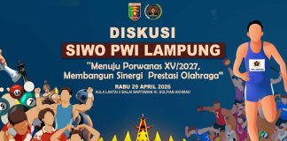 PWI Lampung Gelar Diskusi Olahraga Jelang Porwanas 2027