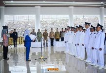 Sembilan Kepala Desa di Pesawaran Dilantik, Bupati Tekankan Integritas dan Inovasi