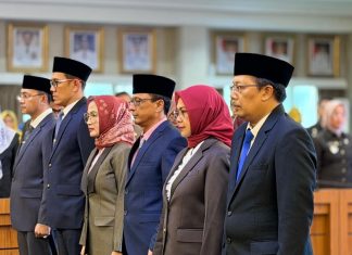 Dilantik Sekda Marindo, Mirza Irawan Pimpin BPKAD Lampung