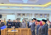 Pemprov Lampung Lantik Enam Pejabat Eselon II