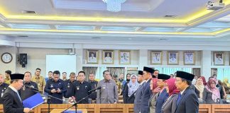 Pemprov Lampung Lantik Enam Pejabat Eselon II