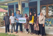 PTPN I melalui Regional 7 Salurkan Bantuan Rp100 Juta untuk Renovasi PAUD Al Kausar Tanggamus