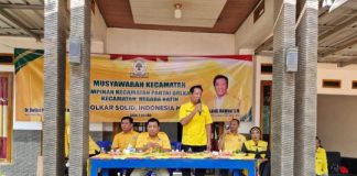 Darlian Pone Buka Muscam Golkar Pakuan Ratu