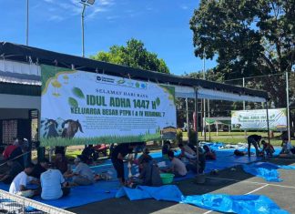 Berbagi di Idul Adha, PTPN I & PTPN IV Regional 7 Sembelih 6 Sapi dan 12 Kambing Qurban