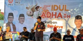 DPW PKS Lampung Salurkan 17.400 Paket Daging Kurban