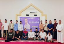 DKM Masjid Miqdad Bin Amru Gelar Doa Bersama, Dukung Ade Jona Prasetyo Pimpin BPP HIPMI
