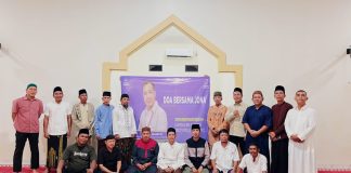 DKM Masjid Miqdad Bin Amru Gelar Doa Bersama, Dukung Ade Jona Prasetyo Pimpin BPP HIPMI
