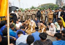 Demo PMII Lampung, Jihan Nurlela dan Marindo Janji Tindak Lanjuti Aspirasi Mahasiswa