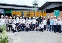 Apresiasi Kebun Tebenan, Produksi Karet Mei 2026 Tembus 126,5% dari RKAP