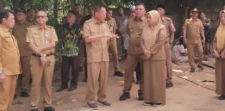 Bupati Tinjau Lokasi Relokasi Korban Longsor di Menggala