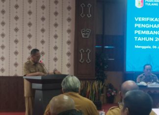 Pemkab Tuba Gelar Verifikasi Faktual Penghargaan Kinerja Daerah Tahun 2026